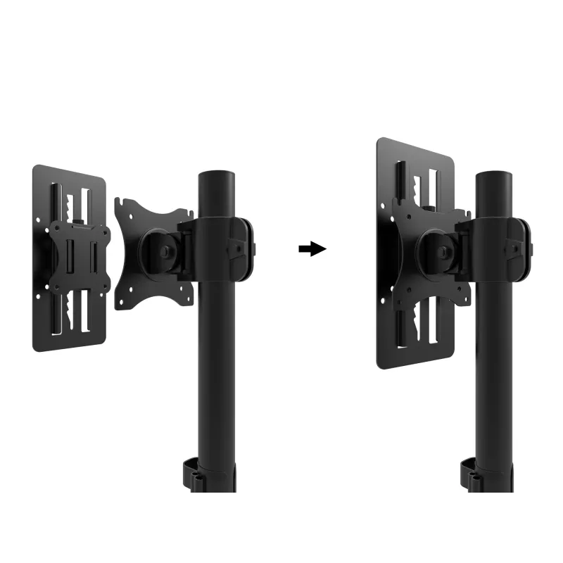 Multibrackets M VESA Monitor Slider Negro Pinza 8 kg 13 a 27