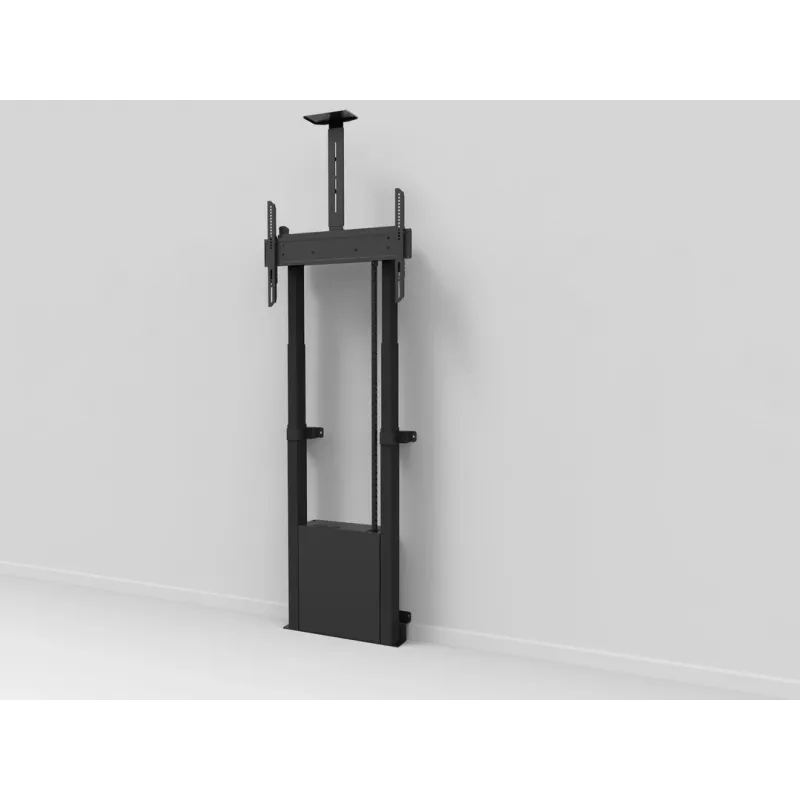 Multibrackets M Soporte de suelo motorizado 120 kg Negro incl. estante para cámara