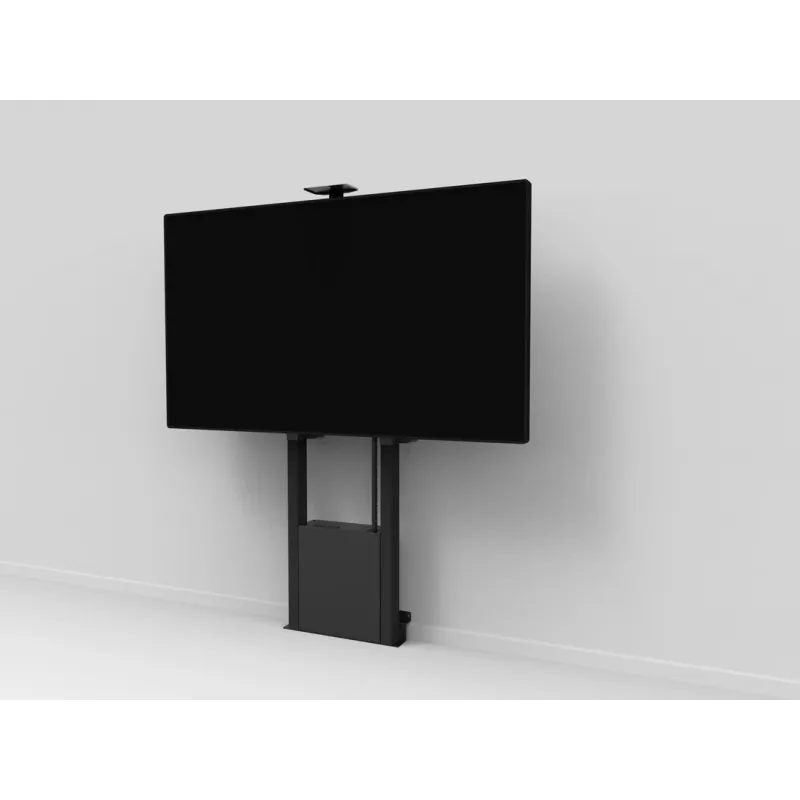 Multibrackets M Soporte de suelo motorizado 120 kg Negro incl. estante para cámara