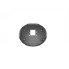 Base pasante MULTIBRACKETS M Deskmount HD — carcasa de aluminio, negra, Ø 21 cm, alto 40 mm, 500 g