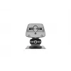 Base pasante MULTIBRACKETS M Deskmount HD — carcasa de aluminio, negra, Ø 21 cm, alto 40 mm, 500 g