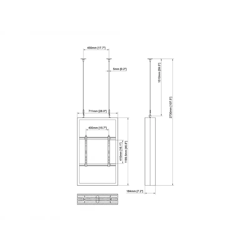 Multibrackets M Pro Series Carcasa 50