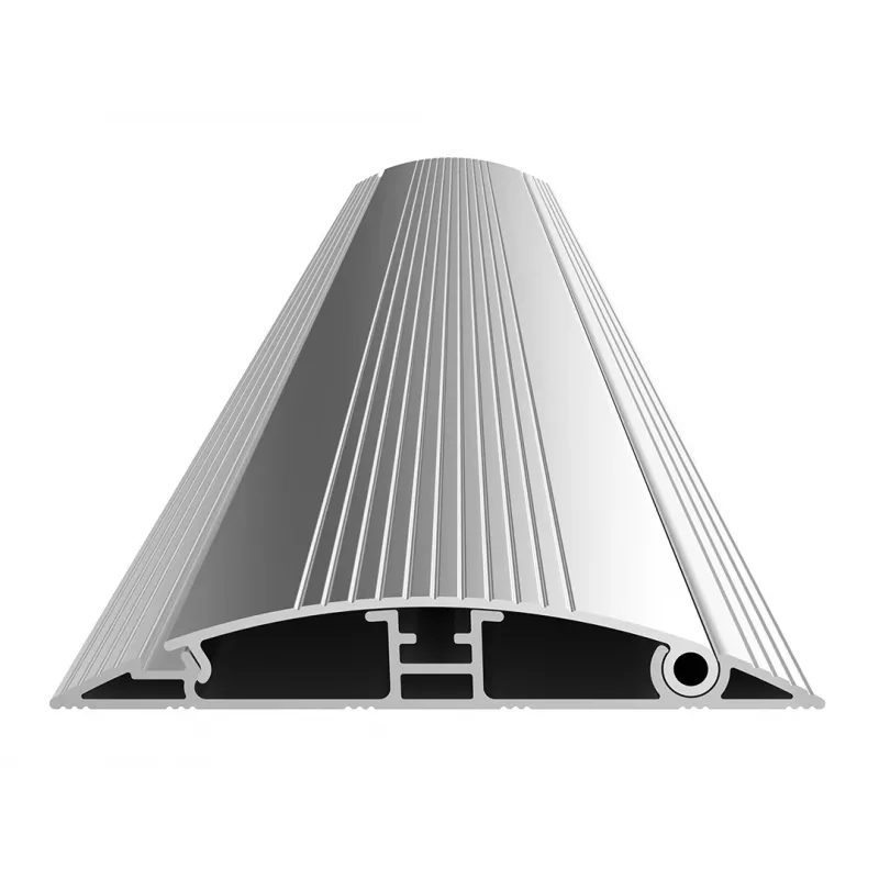 Multibrackets M Canaleta de cables para suelo Aluminio – 139 mm ancho – 1100 mm largo
