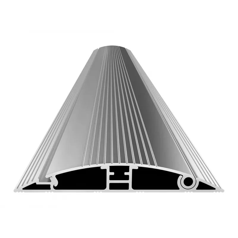 Multibrackets M Canaleta de cables para suelo Aluminio - 139 mm ancho - 1600 mm largo