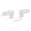 Multibrackets M QLED/UHD Soporte de pared Serie 43-85 inch Slim Fit capacidad máxima de carga 60 kg