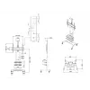 Soporte de suelo para pantallas MULTIBRACKETS M Public Basic 180 Plus — compatible con 55