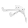 Gestión de cables de pared Multibrackets M Acero Blanco — para una gestión ordenada de cables