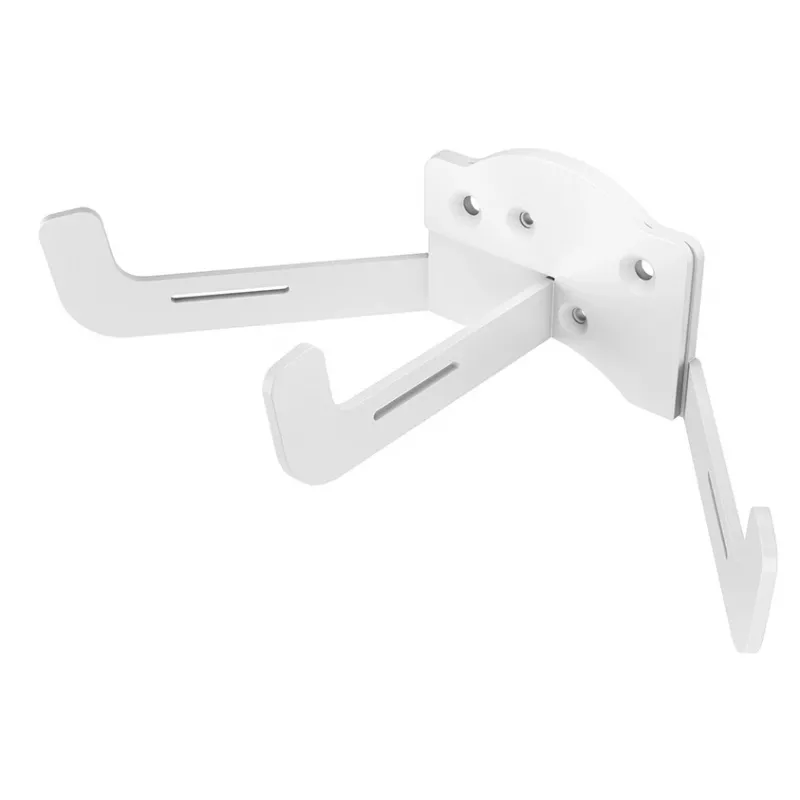 Gestión de cables de pared Multibrackets M Acero Blanco — para una gestión ordenada de cables