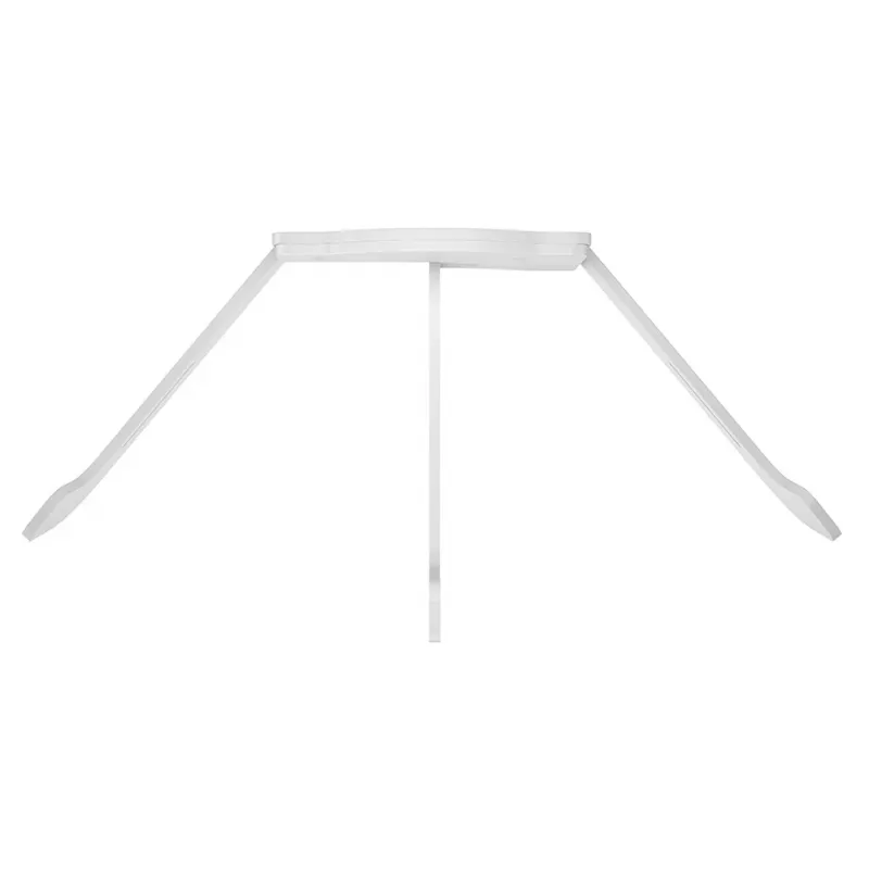 Gestión de cables de pared Multibrackets M Acero Blanco — para una gestión ordenada de cables