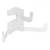 Gestión de cables de pared Multibrackets M Acero Blanco — para una gestión ordenada de cables