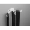Gestión de cables de pared Multibrackets M Acero Blanco — para una gestión ordenada de cables