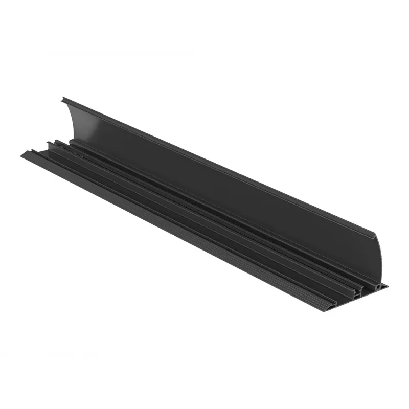 Multibrackets M canaleta para cables de suelo negro – 139 mm de ancho – 750 mm de largo