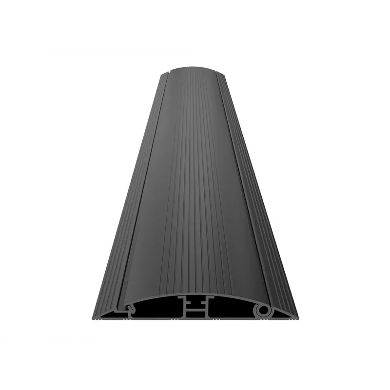 Multibrackets M canaleta para cables de suelo negro – 139 mm de ancho – 1100 mm de largo