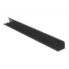 Multibrackets M canaleta para cables de suelo negro – 139 mm de ancho – 1100 mm de largo