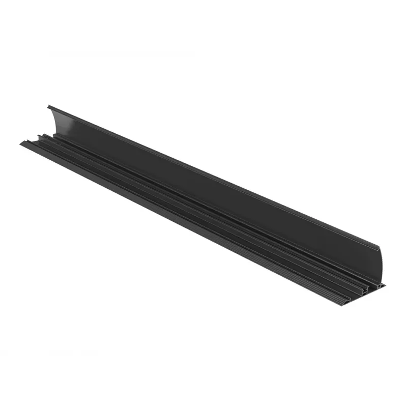 Multibrackets M canaleta para cables de suelo negro – 139 mm de ancho – 1100 mm de largo