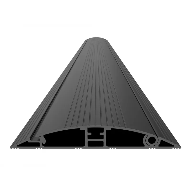 Multibrackets M canaleta para cables de suelo negro – 139 mm de ancho – 1600 mm de largo