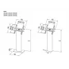 Multibrackets M Pro Series kiosco negro 15-32