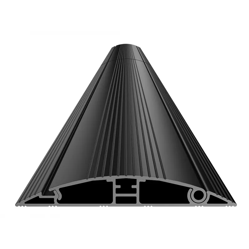 Protector de cables de suelo Multibrackets M Cable Cover Floor negro 139 mm de ancho 2200 mm de largo