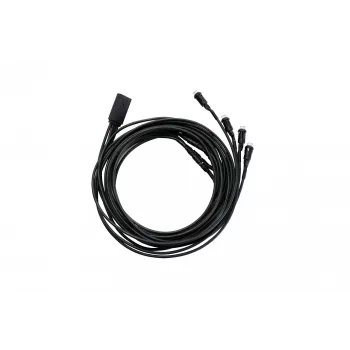 Ochno O-PC-LS-1, botón, negro, elastómero termoplástico (TPE), 1,5 m, USB Type-A, recto
