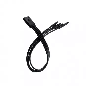 Adaptador de cable Ochno O-SBC-200-1 negro TPE 32 g