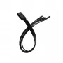 Adaptador de cable Ochno O-SBC-200-1 negro TPE 32 g
