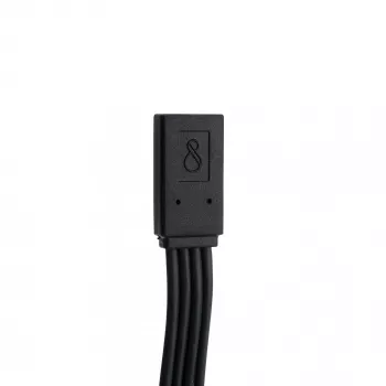 Adaptador de cable Ochno O-SBC-200-1 negro TPE 32 g