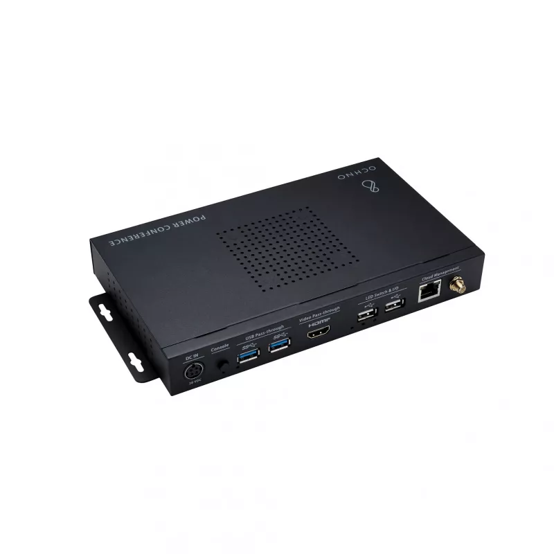 Ochno Power Conference 3 Single, con cable, USB 3.2 Gen 2 (3.1 Gen 2) Type-C, 100 W, 1.4/2.3, 10,100 Mbit/s, negro