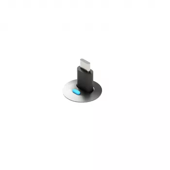 Toma LED extraíble Ochno O-POS-LED-AL-1 — toma LED retráctil de aluminio