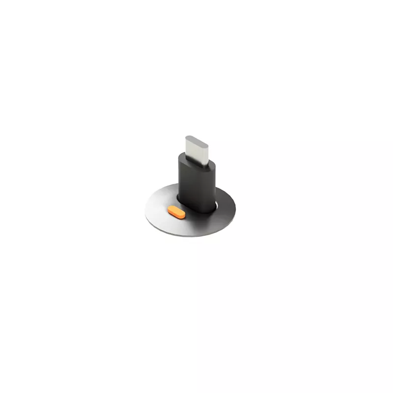 Toma LED extraíble Ochno O-POS-LED-AL-1 — toma LED retráctil de aluminio