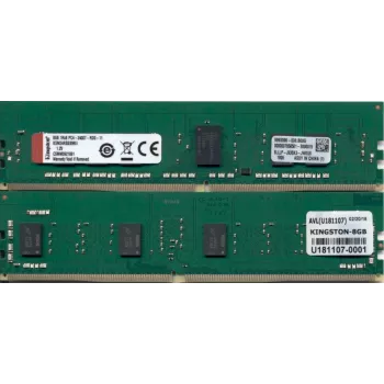 Kingston Server Premier - DDR4 - Módulo - 8 GB - DIMM 288-PIN 2400 MHz / PC4-19200 CL17 1.2 V registrado ECC