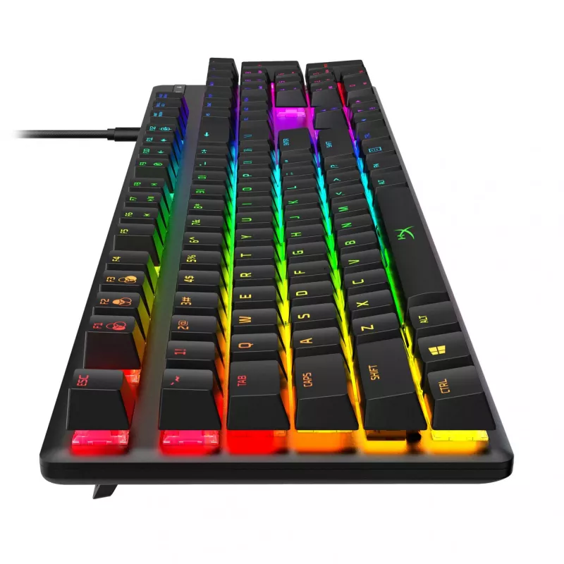 HyperX Alloy Origins Teclado Gaming USB QWERTY Inglés de EE. UU. Negro