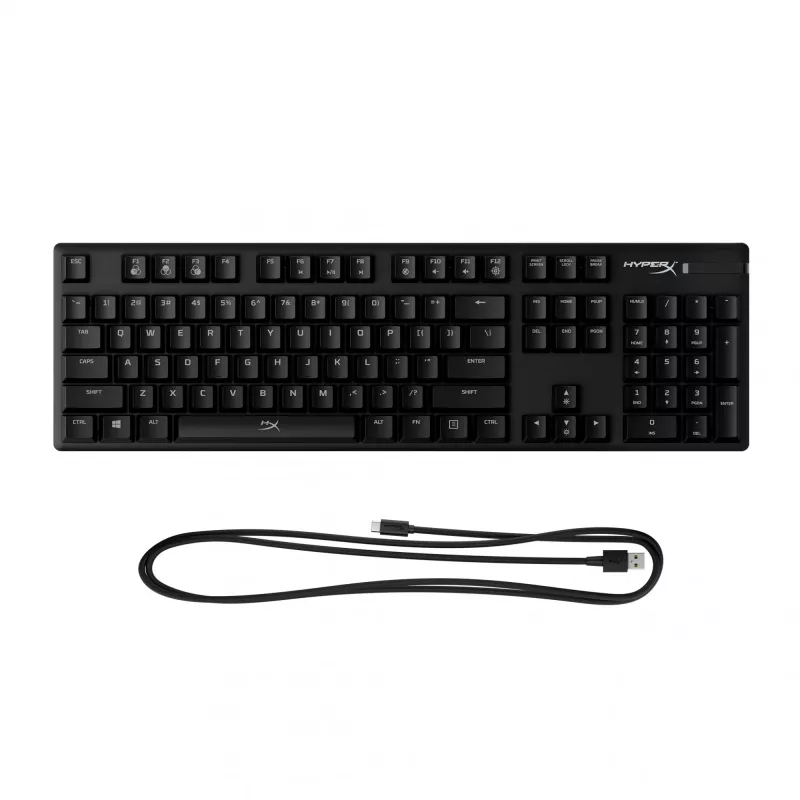 HyperX Alloy Origins Teclado Gaming USB QWERTY Inglés de EE. UU. Negro