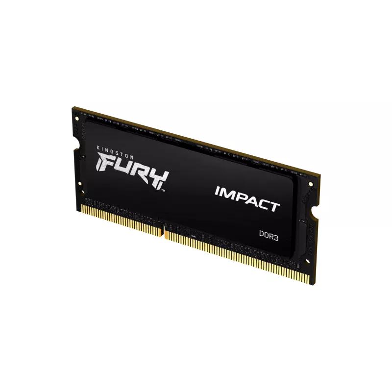 Kingston Technology FURY Impact Módulo de memoria 4 GB 1 x 4 GB DDR3L 204-Pin SO-DIMM
