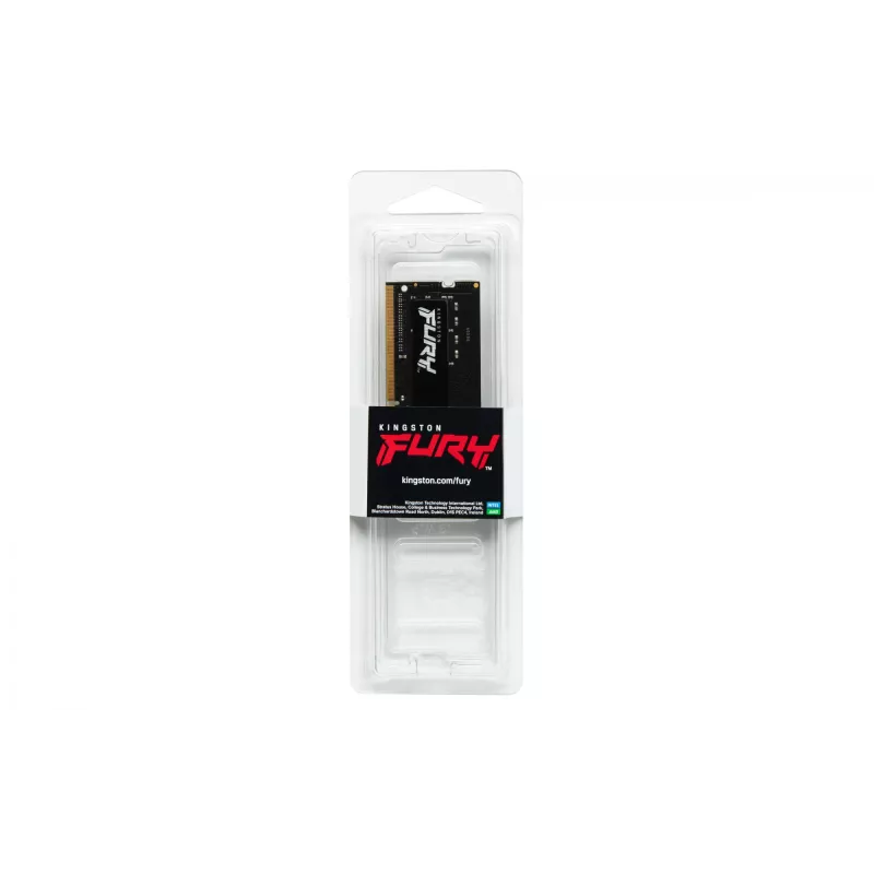 Kingston Technology FURY Impact Módulo de memoria 4 GB 1 x 4 GB DDR3L 204-Pin SO-DIMM