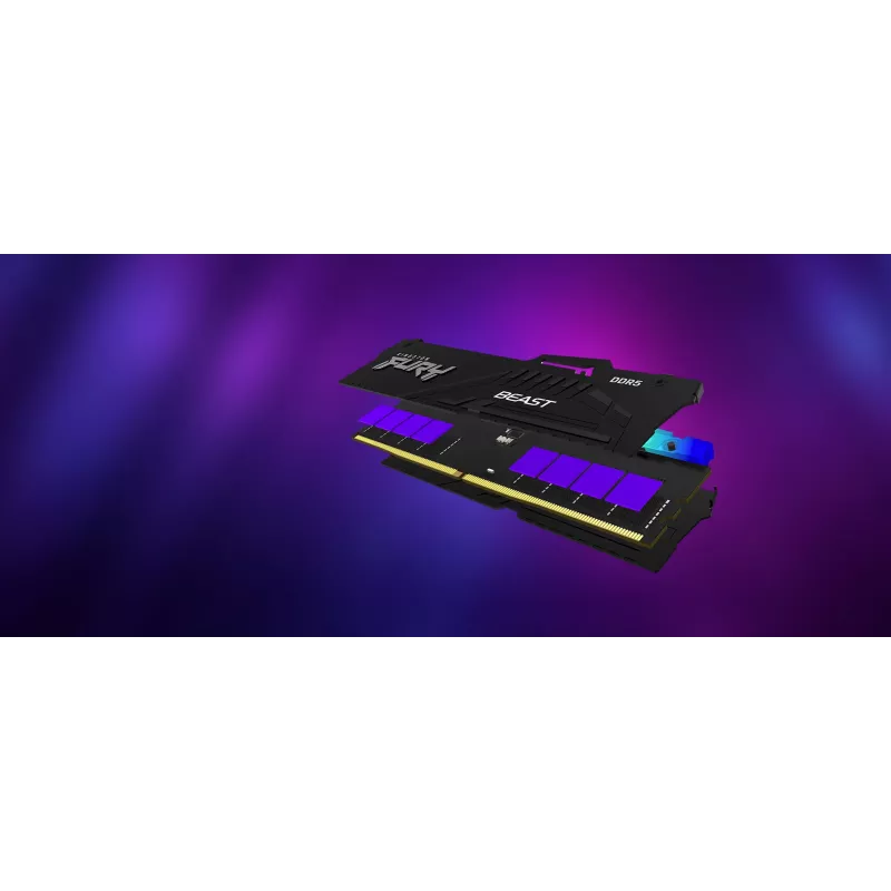 Kingston Technology FURY Beast 64GB 5600MT/s DDR5 CL40 DIMM RGB