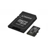 Tarjeta microSDXC Kingston 128 GB Industrial C10 A1 pSLC UHS-I, 100 MB/s lectura, 80 MB/s escritura, V30/U3, negra + adaptador SD
