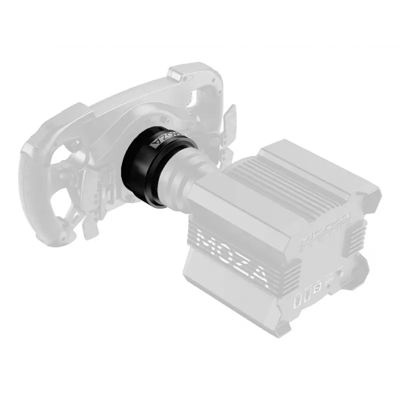 Adaptador de cambio rápido para base de volante Moza Racing, PC, adaptador de cambio rápido, negro, aluminio, Moza, R21, R16, R9