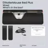 Contour Design RollerMouse Red Plus, Thin Client, con cable - unidad de puntero central - ergonómico - para diestros y zurdos - con cable - USB-C