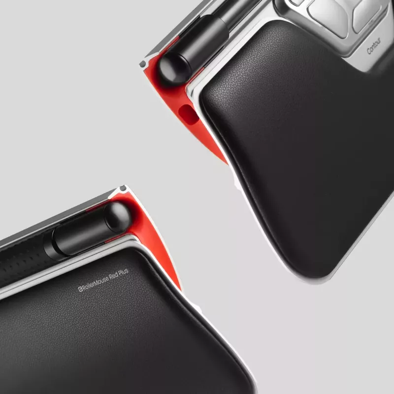 Contour Design RollerMouse Red Plus, Thin Client, con cable - unidad de puntero central - ergonómico - para diestros y zurdos - con cable - USB-C