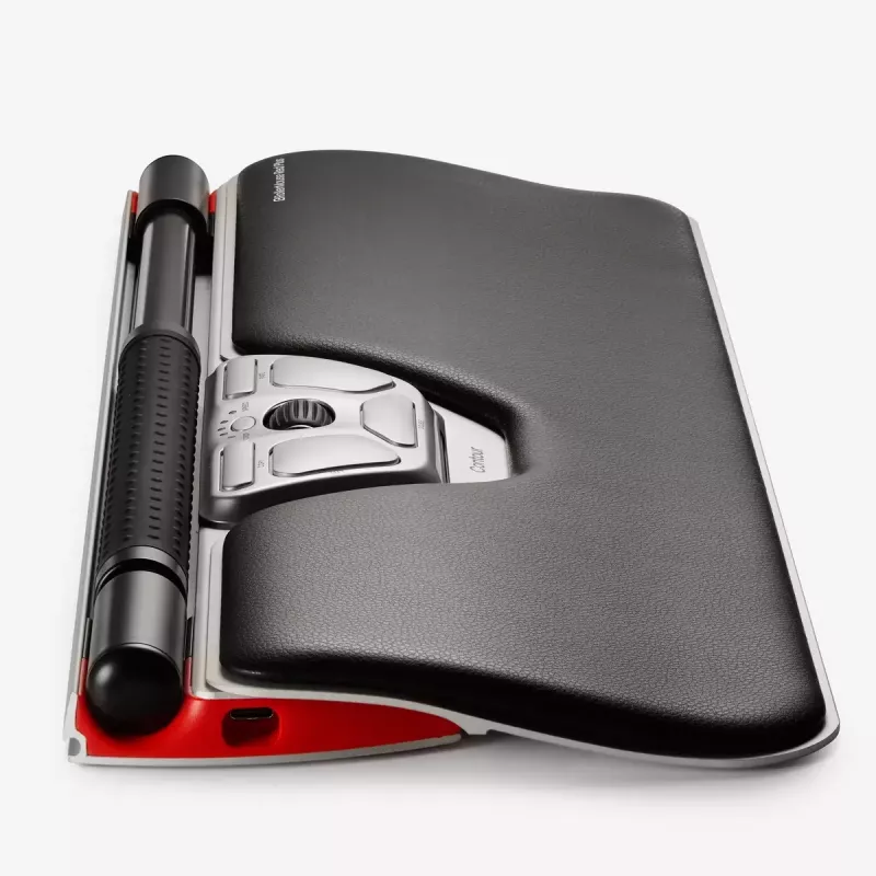 Contour Design RollerMouse Red Plus, Thin Client, con cable - unidad de puntero central - ergonómico - para diestros y zurdos - con cable - USB-C