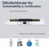 Ratón Contour Design RollerMouse Go RF inalámbrico Bluetooth USB Type-A