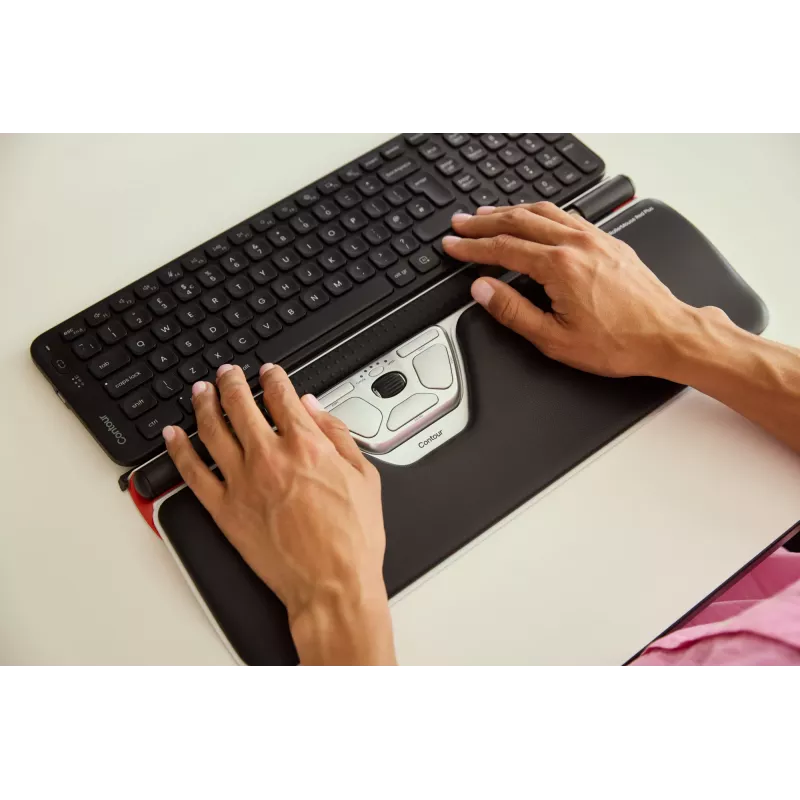 Reposamanos Contour Design RollerMouse Red Plus interfaz