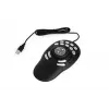 Control multimedia Contour PRO v2 – USB, plata/negro, 43×77,5×11,5 mm