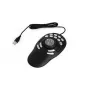 Control multimedia Contour PRO v2 – USB, plata/negro, 43×77,5×11,5 mm