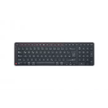 Contour Design Balance teclado DE, inalámbrico, tamaño completo (100 %), inalámbrico, RF Wireless + USB, interruptores de tijera, QWERTZ, negro