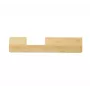 Reposamuñecas Contour Design The slim Bamboo Natural compatibilidad SliderMouse Pro RollerMouse Pro