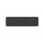 Teclado Contour Balance Mid-Size inalámbrico — Contour; distribución Pan-Nórdica, RF Wireless + Bluetooth, 106 teclas, interruptores de tijera, negro