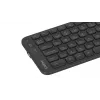 Teclado Contour Balance Mid-Size inalámbrico — Contour; distribución Pan-Nórdica, RF Wireless + Bluetooth, 106 teclas, interruptores de tijera, negro
