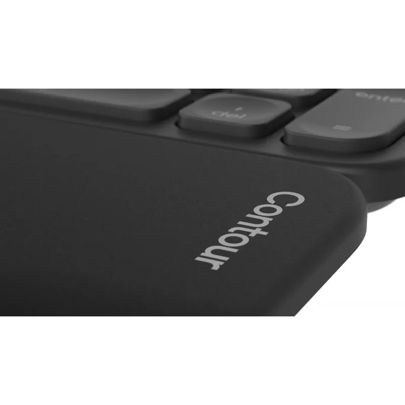 Reposamuñecas Contour Contour Balance Full-Size — negro, 434,5×104×10,8 mm