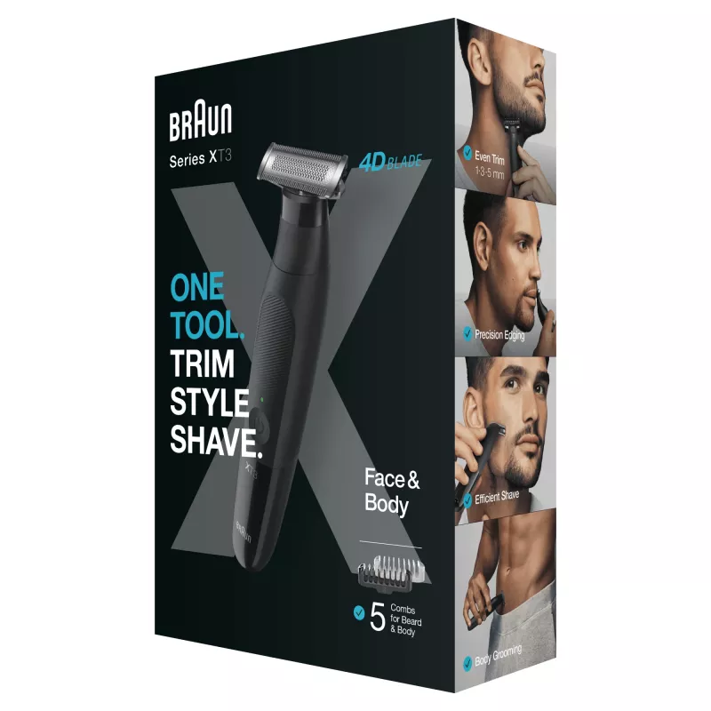 Recortadora Braun XT3200 negro batería de níquel-metal hidruro NiMH 45 min